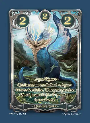 Carte Safir - Chat des marées - Saison 2 ED1 Forteresse Azur