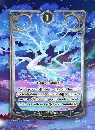 Carte Safir - Arbre d'Eden 2 - Saison 2.5 ED1 Nuit Blanche