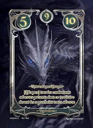 Carte Safir - Leviathan - Saison 2 ED1 Forteresse Azur