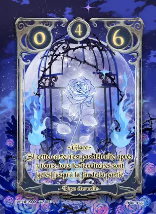 Carte Safir - Rose éternelle - Saison 2.5 ED1 Nuit Blanche