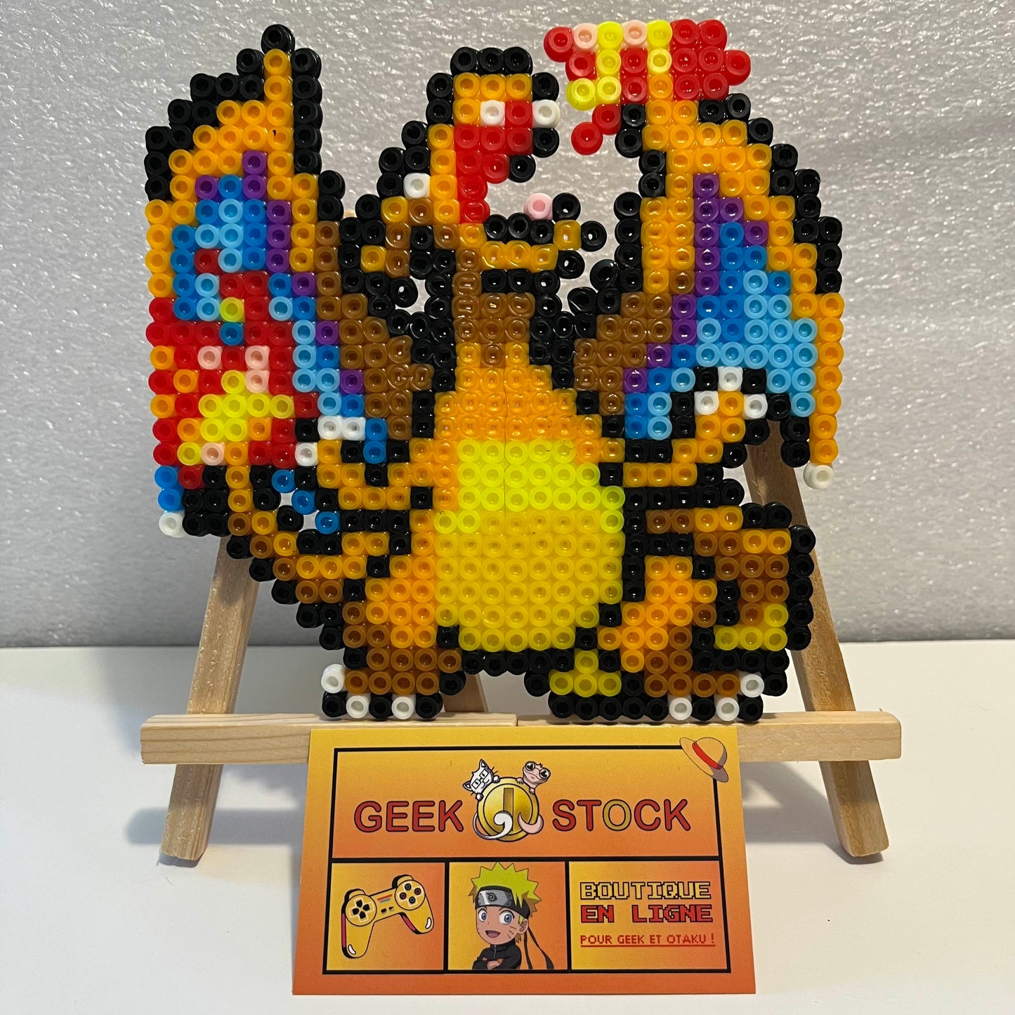 Pixel art Dracaufeu (V1)