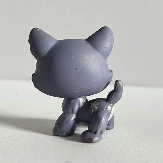 Littlest Petshop Husky Dog Figurine #487