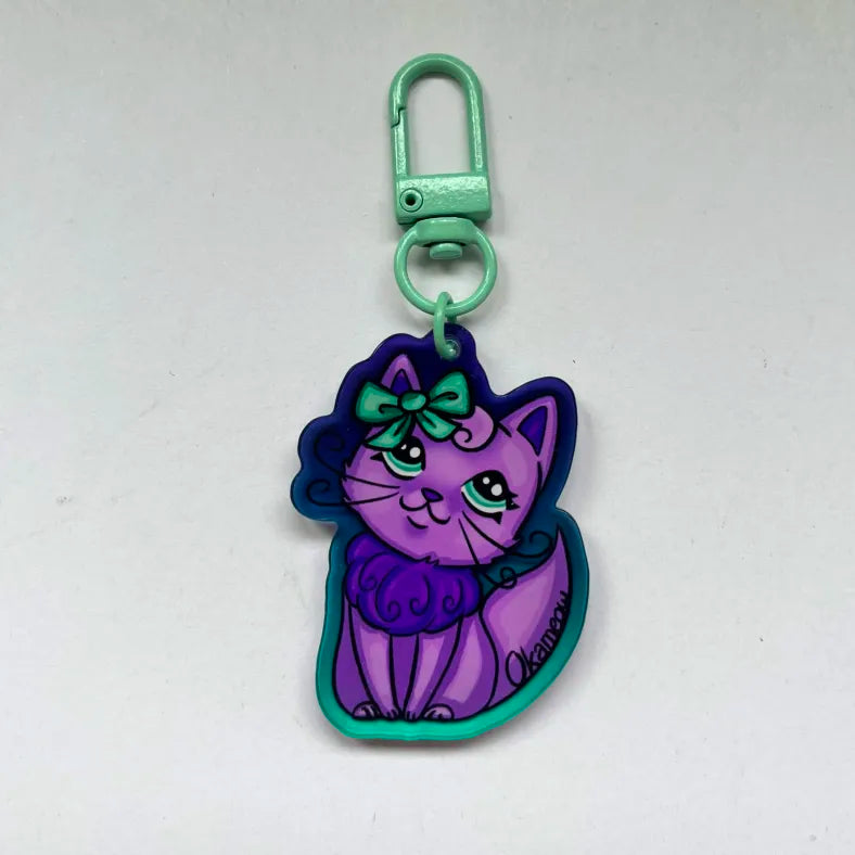 LPS Persian Cat Keychain 2586