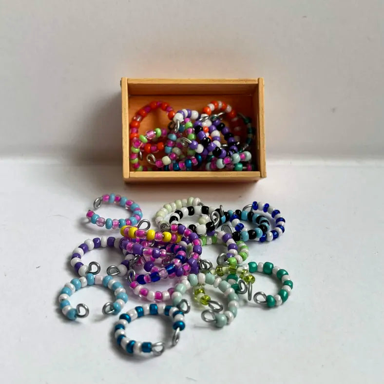 Lot of two-tone simple LPS necklaces