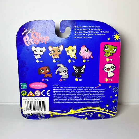 Littlest Petshop NIB Flying Squirrel #990 and Spider #991