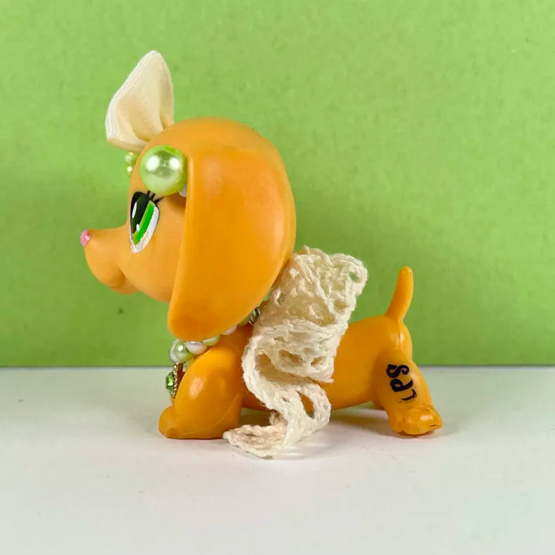 Cream and green LPS outfit