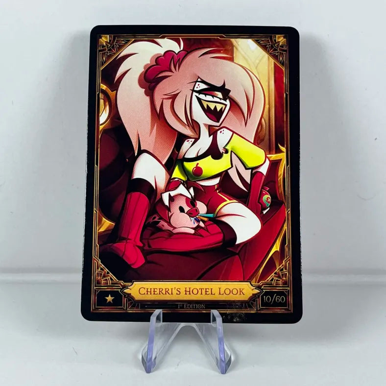 Hazbin Hotel Card 10/60: CHERRI'S HOTEL LOOK
