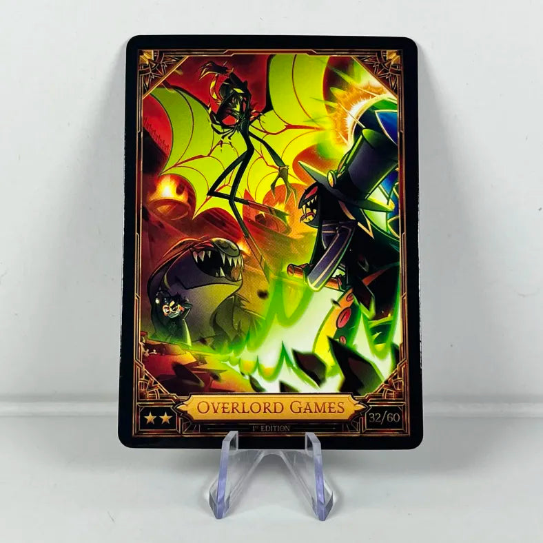 Hazbin Hotel Card 32/60: OVERLORD GAMES