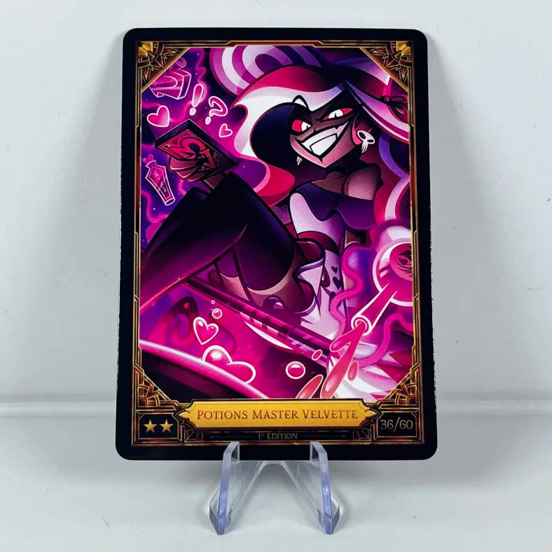 Hazbin Hotel Card 36/60: POTIONS MASTER VELVETTE