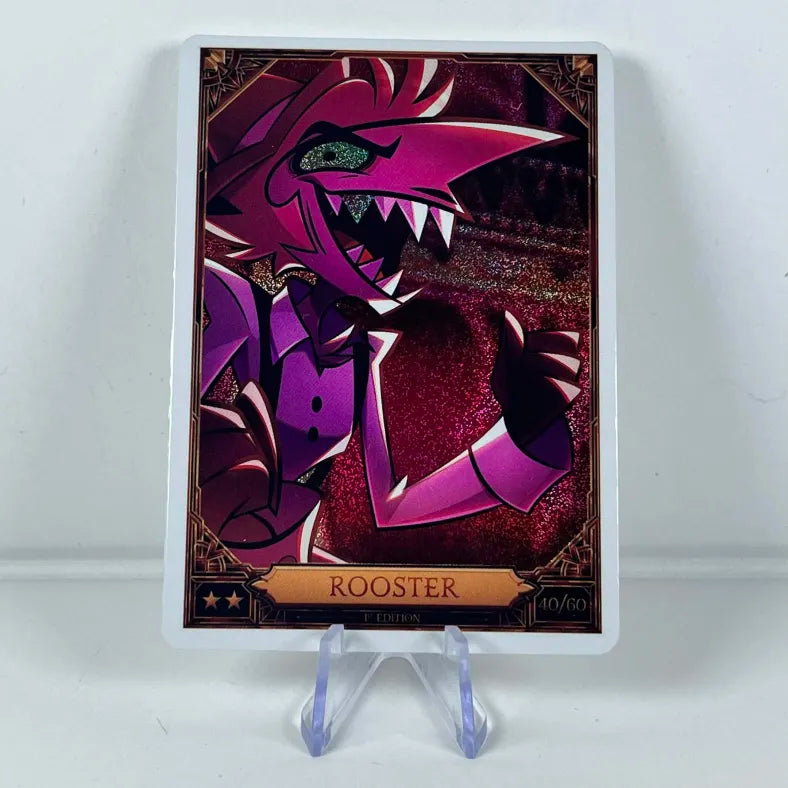 Hazbin Hotel Card 40/60: ROOSTER Foil
