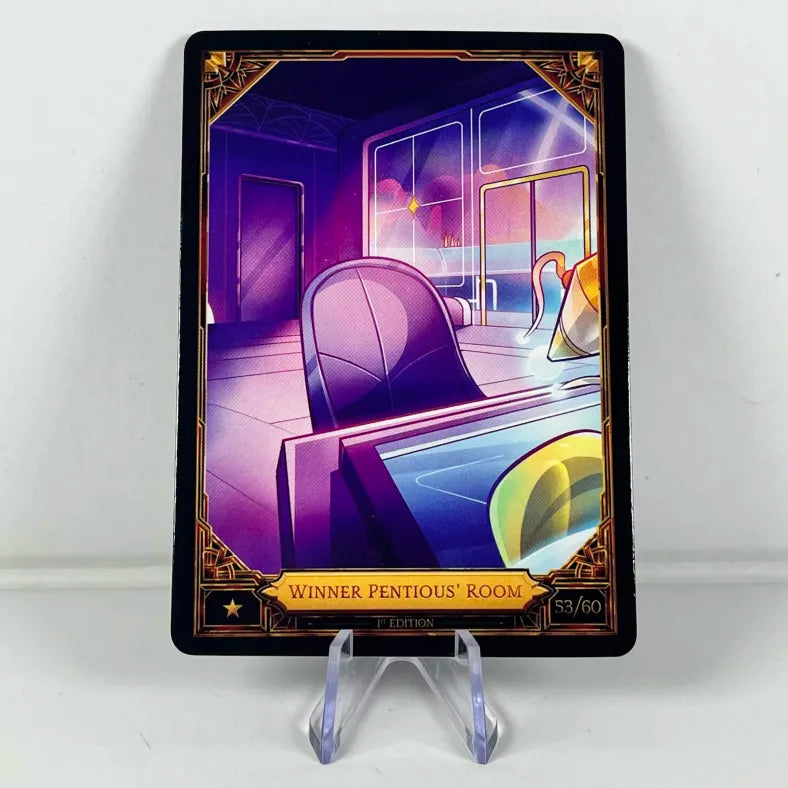 Hazbin Hotel Card 53/60: WINNER PENTIOUS' ROOM