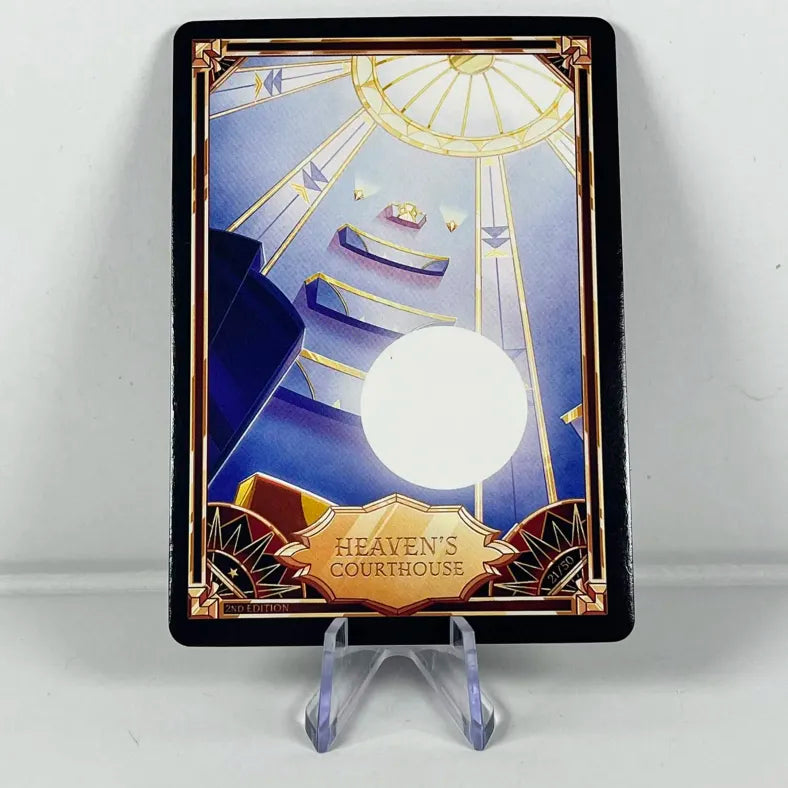 Hazbin Hotel Card 21/50: HEAVEN'S COURTHOUSE