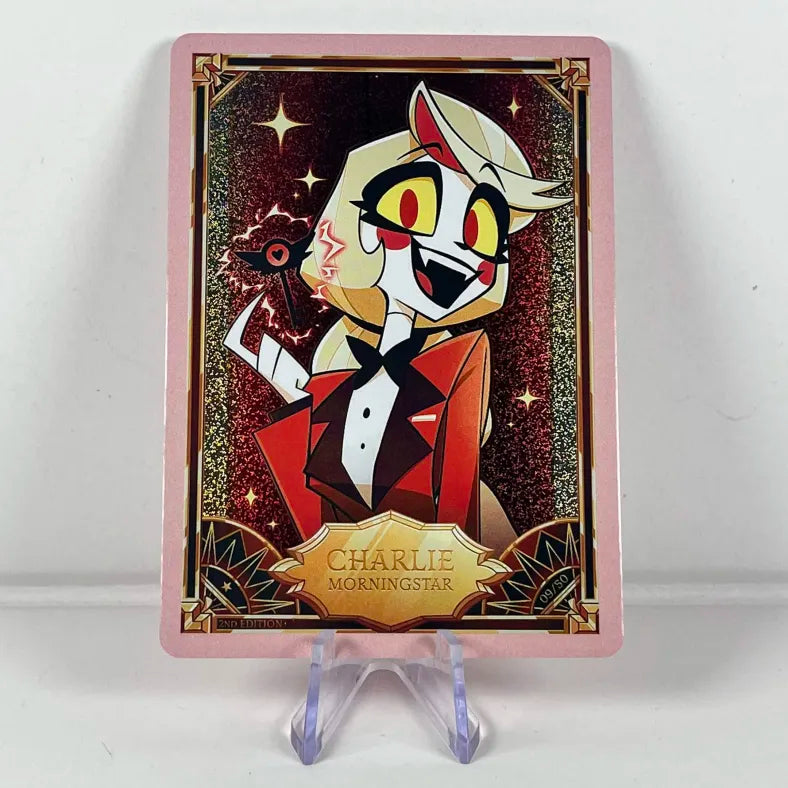 Hazbin Hotel Card 09/50: CHARLIE MORNINGSTAR Foil