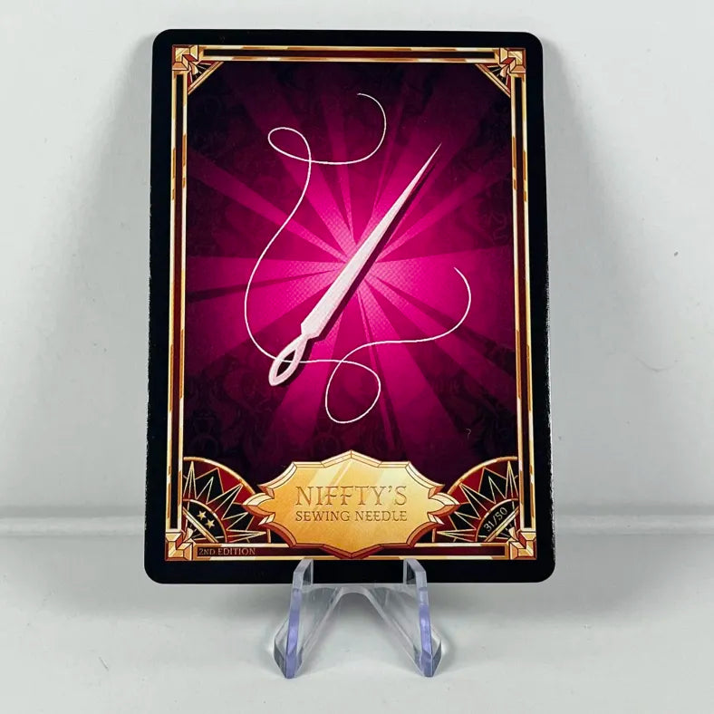 Hazbin Hotel Card 31/50: NIFFTY'S SEWING NEEDLE