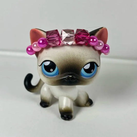 Couronne LPS cristaux roses