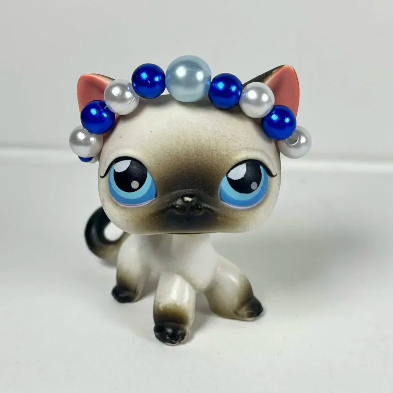 Blue and white LPS crown