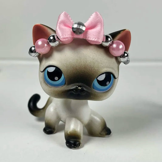 Couronne LPS rose pastel et argent
