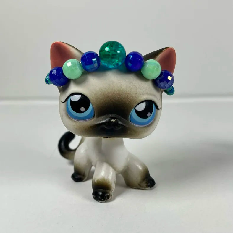 Turquoise and blue LPS crown