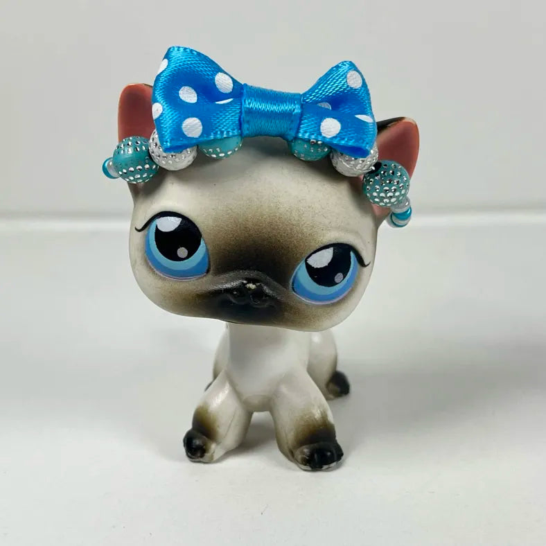 Blue and white LPS crown