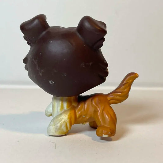Littlest Petshop Husky Dog Figurine #487