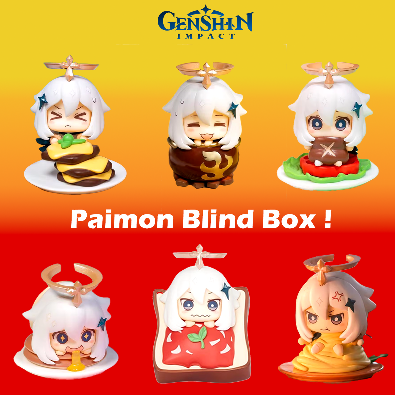 Figurine Paimon Genshin Impact Blind Box