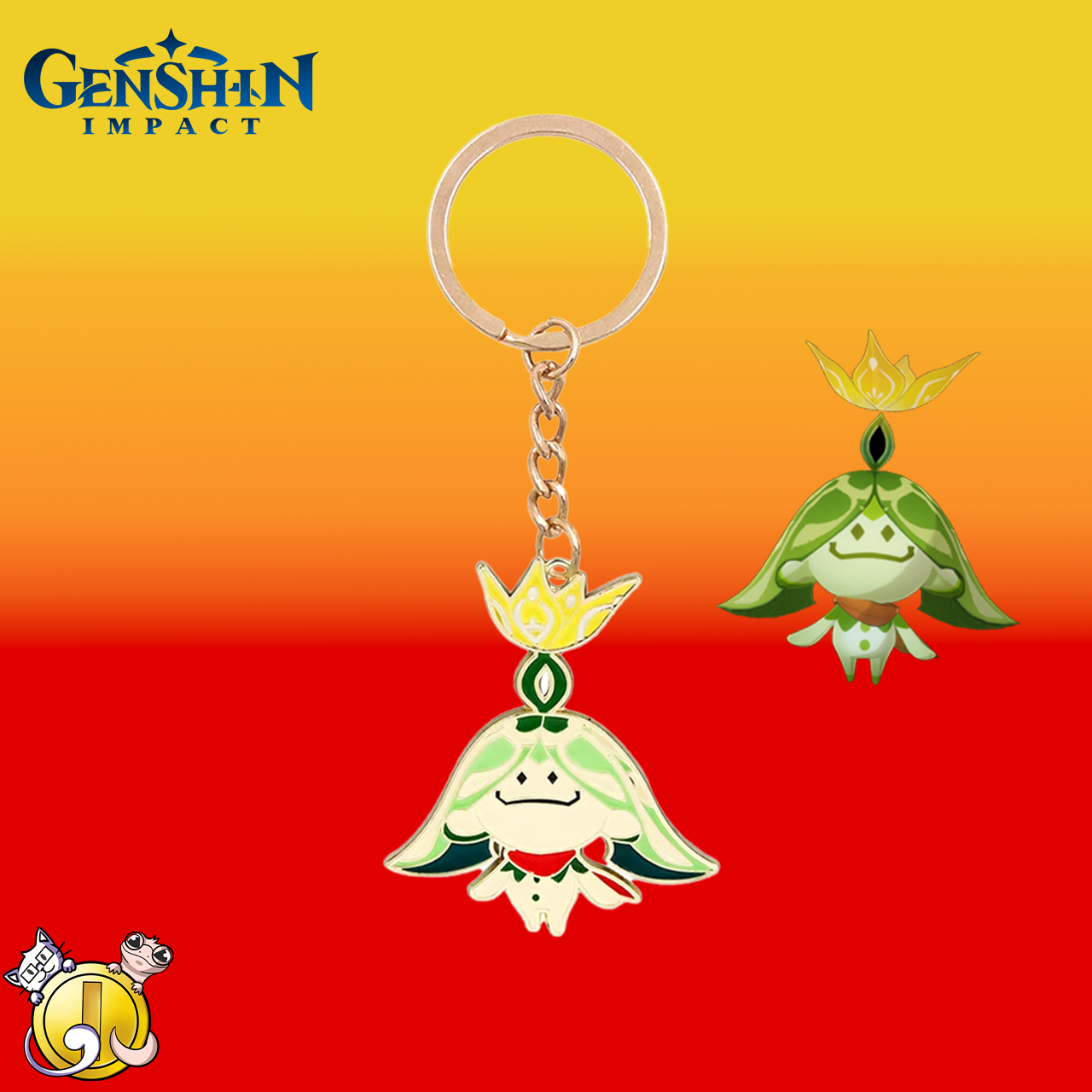 Porte-clés Aranara Genshin Impact