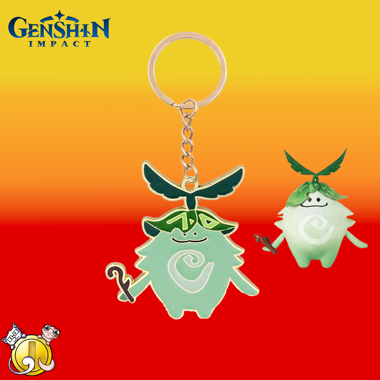 Porte-clés Aranara Genshin Impact