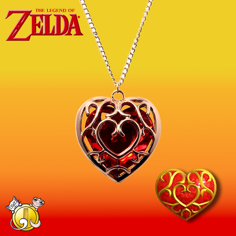 Collier Zelda réceptacle de coeur
