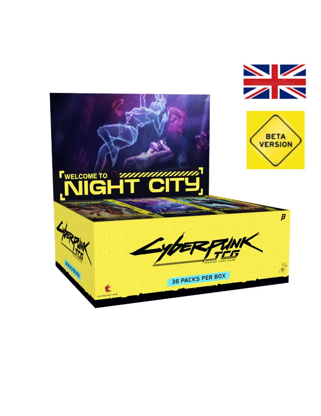 Cyberpunk : Display 36 Boosters Set 1 Welcome to Night City - Beta EN
