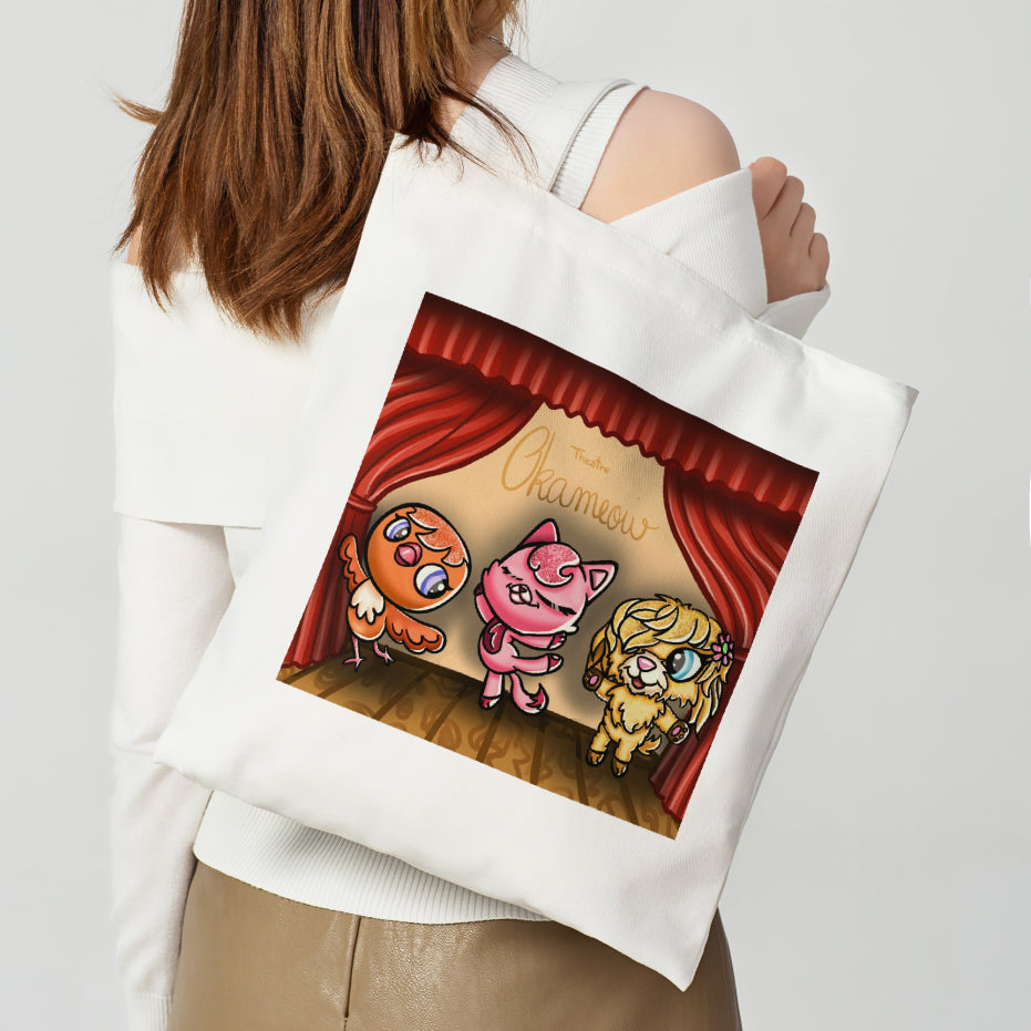 Précommande : Tote bag imprimé LPS Théâtre à pailletttes