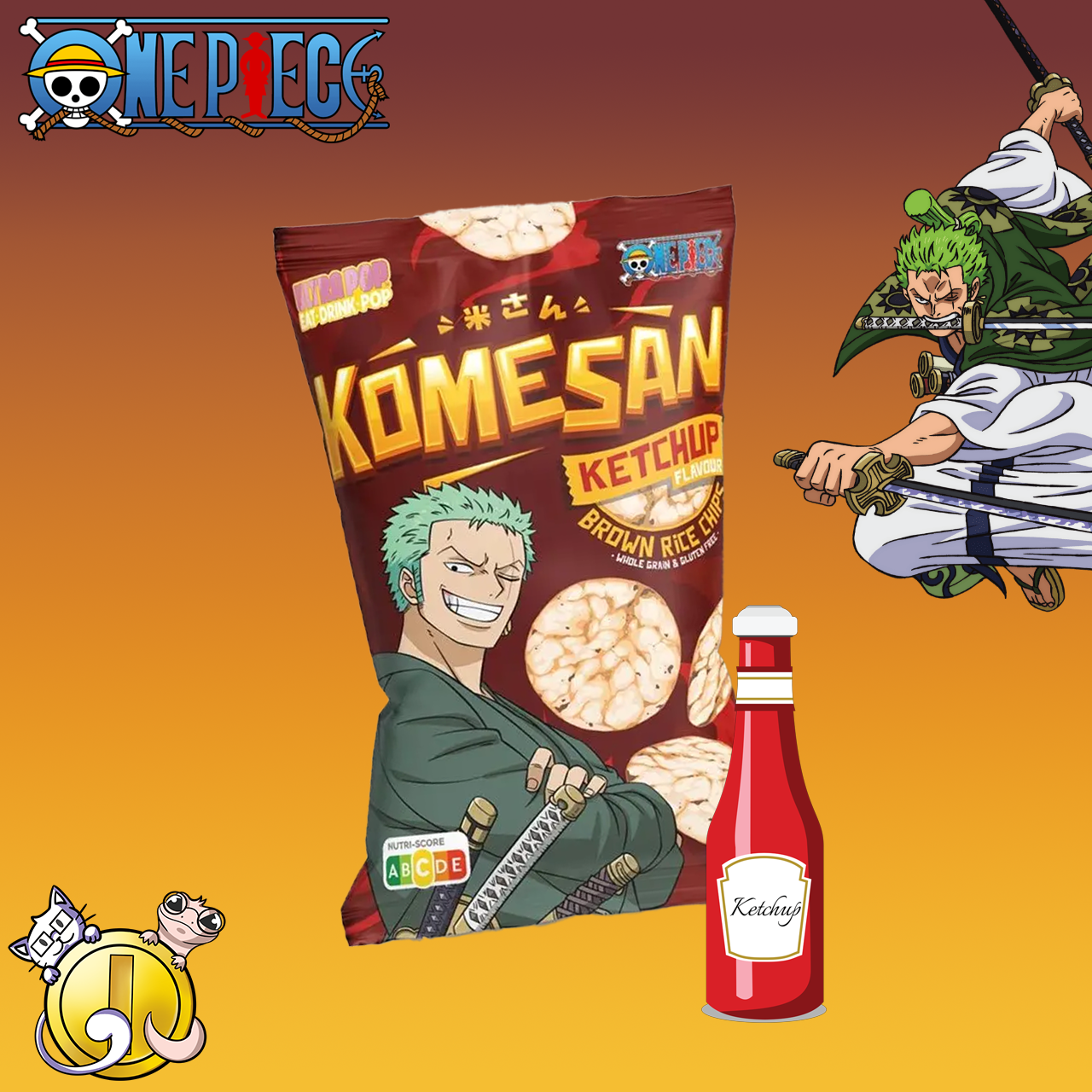 Chips KOMESAN One Piece