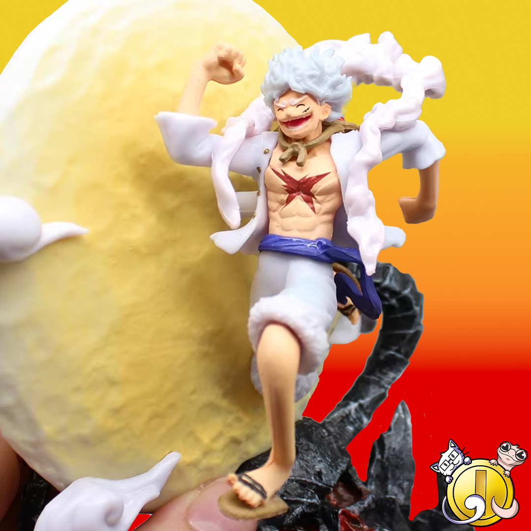 Figurine Lampe One Piece Luffy Gear 5