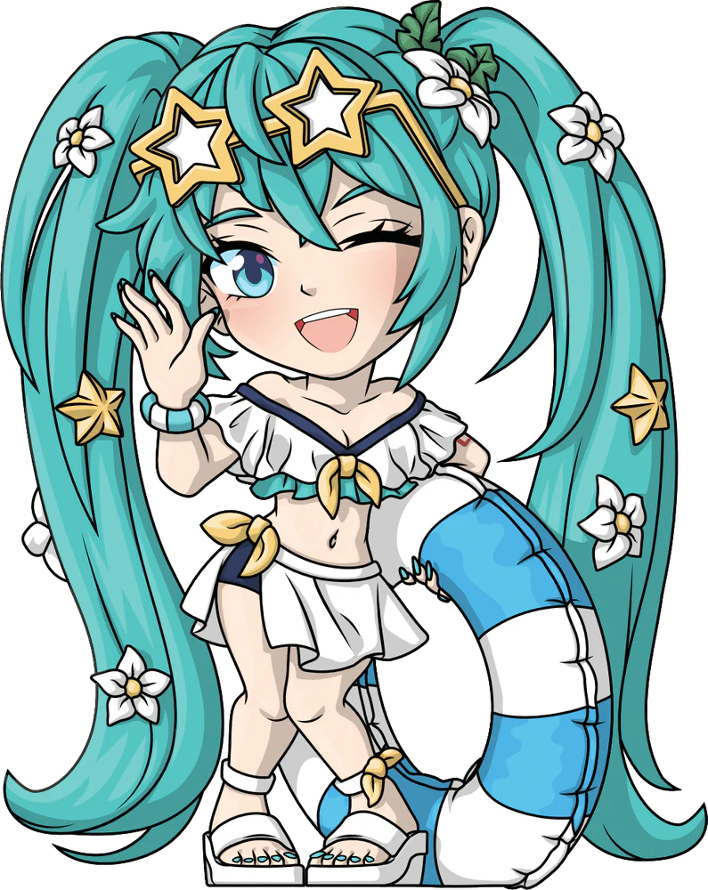 Youtooz Summer Style Miku Figurine