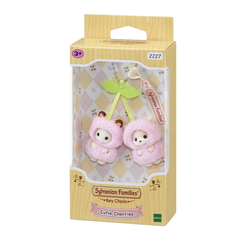 Sylvanian Families : Porte-clés Baby Bunny & Fennec Cherry