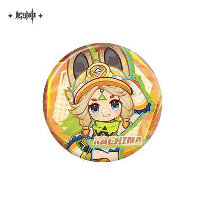 Badge Genshin Impact :  Off We Go to the Nation of Pyro!!