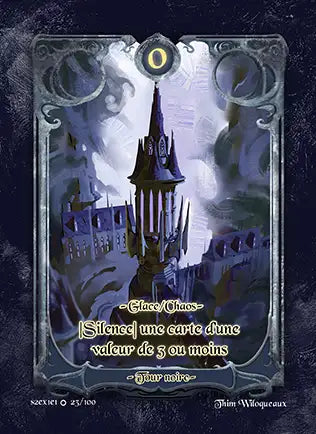 Carte Safir - Tour noire - Saison 2.5 ED1 Nuit Blanche