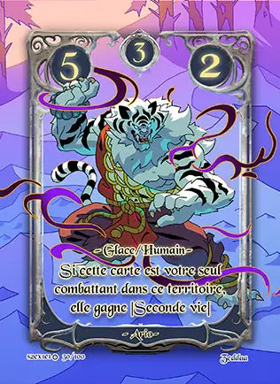 Carte Safir - Ario - Saison 2.5 ED1 Nuit Blanche