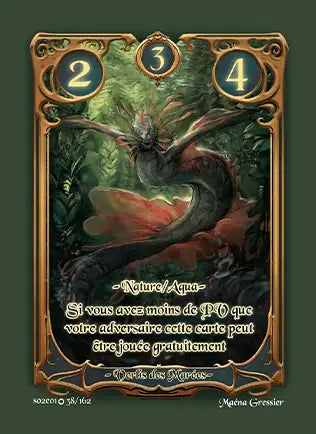 Carte Safir - Verlis des marées - Saison 2 ED1 Forteresse Azur