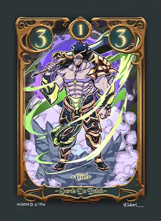 Carte Safir - Garde de Balah - Saison 2 Ed1 Forteresse Azur