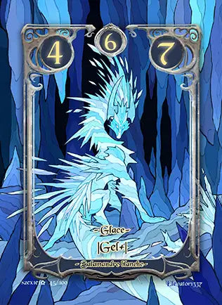 Carte Safir - Salamandre Blanche - Saison 2.5 ED1 Nuit Blanche