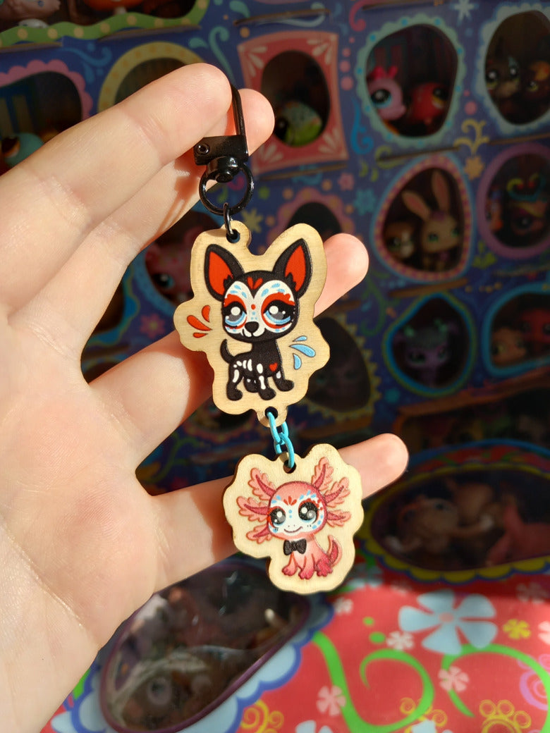 Porte-clés LPS Dia de los muertos