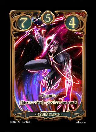 Carte Safir - Etoile Morte - Saison 2 ED1 Forteresse Azur