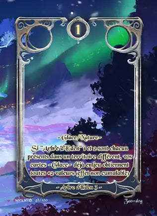 Carte Safir - Arbre d'Eden 3 - Saison 2.5 ED1 Nuit Blanche