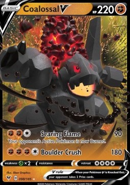 Carte Pokémon Monthracite V Voltage Éclatant