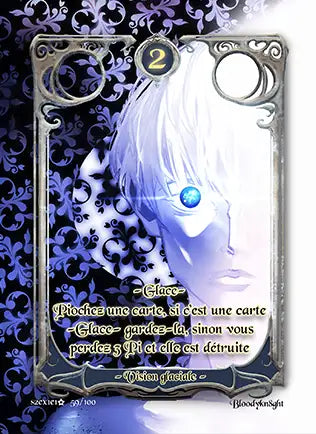 Carte Safir - Vision Glaciale - Saison 2.5 ED1 Nuit Blanche