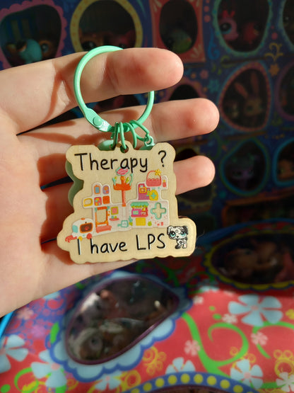 Porte-clés LPS "Therapy? I have LPS"
