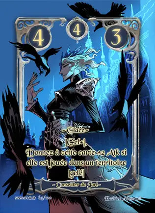 Carte Safir - Conseiller de Jarl - Saison 2.5 ED1 Nuit Blanche