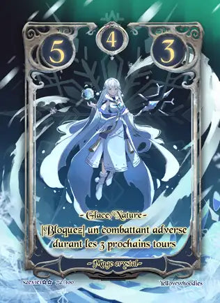 Carte Safir - Mage crystal - Saison 2.5 ED1 Nuit Blanche