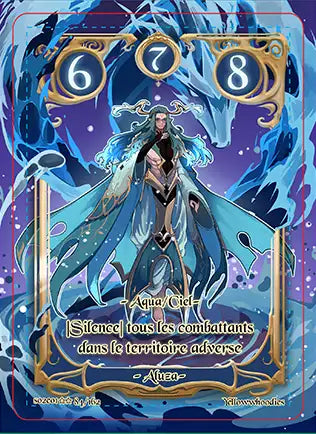 Carte Safir - Aluza - Saison 2 ED1 Forteresse Azur
