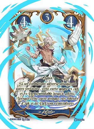 Carte Safir - Ashut - Saison 2 ED1 Forteresse Azur